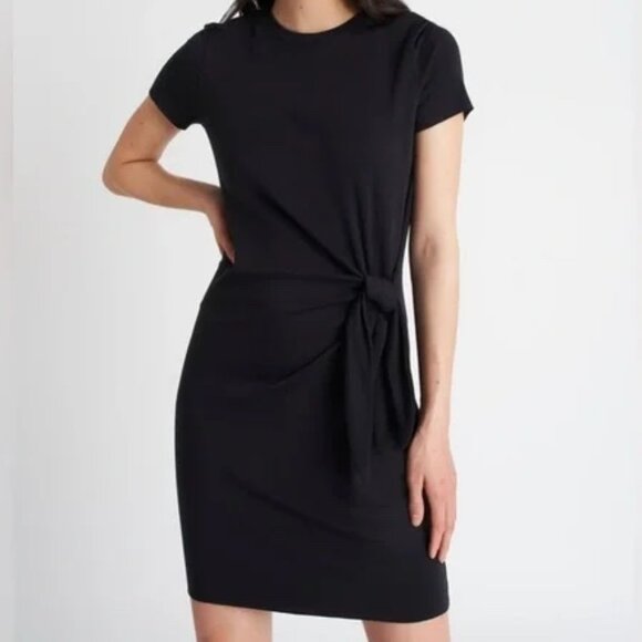 Kit and Ace Tie Brushed Dress - Picture 1 of 6